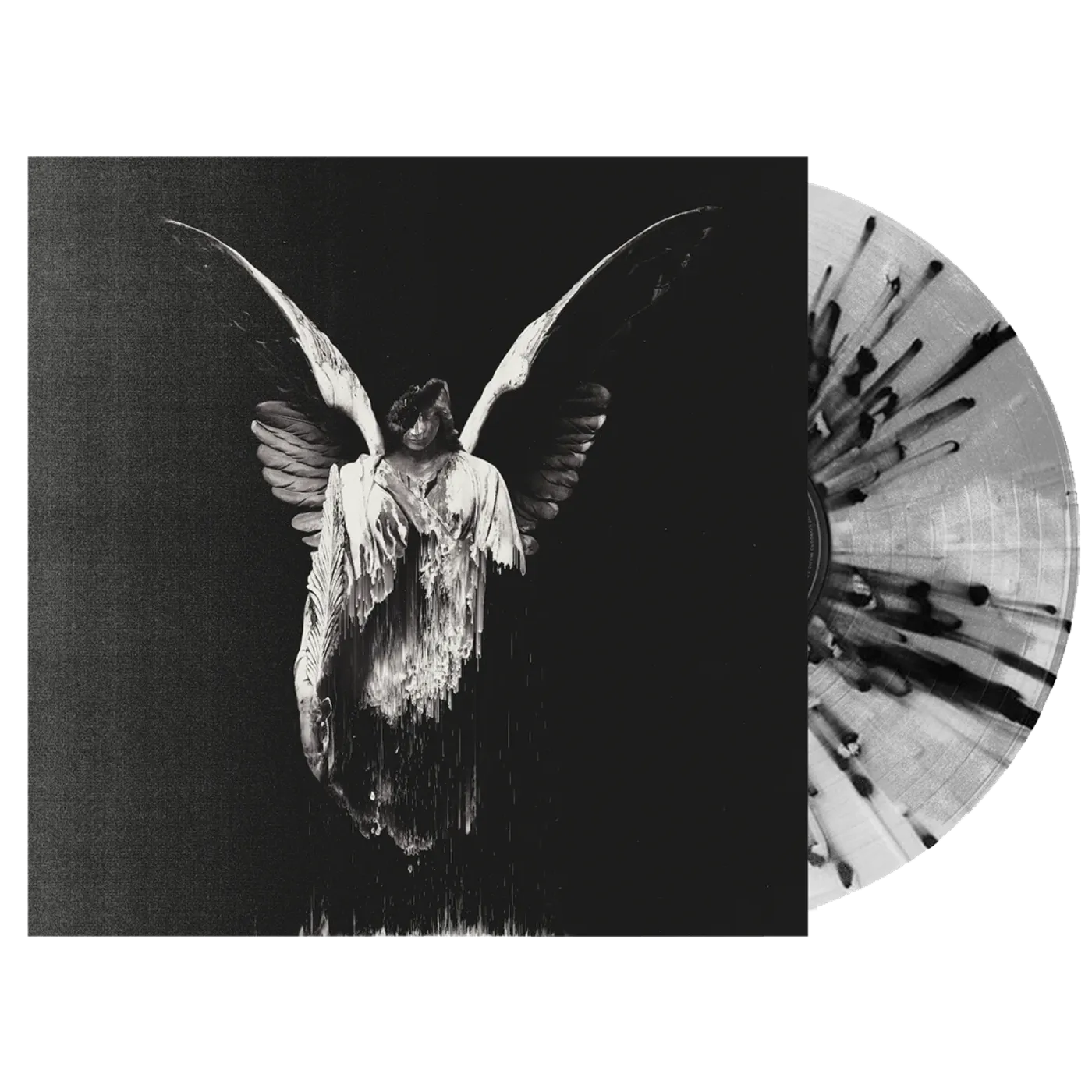 Underoath Erase Me Clear/Black Splatter Vinyl