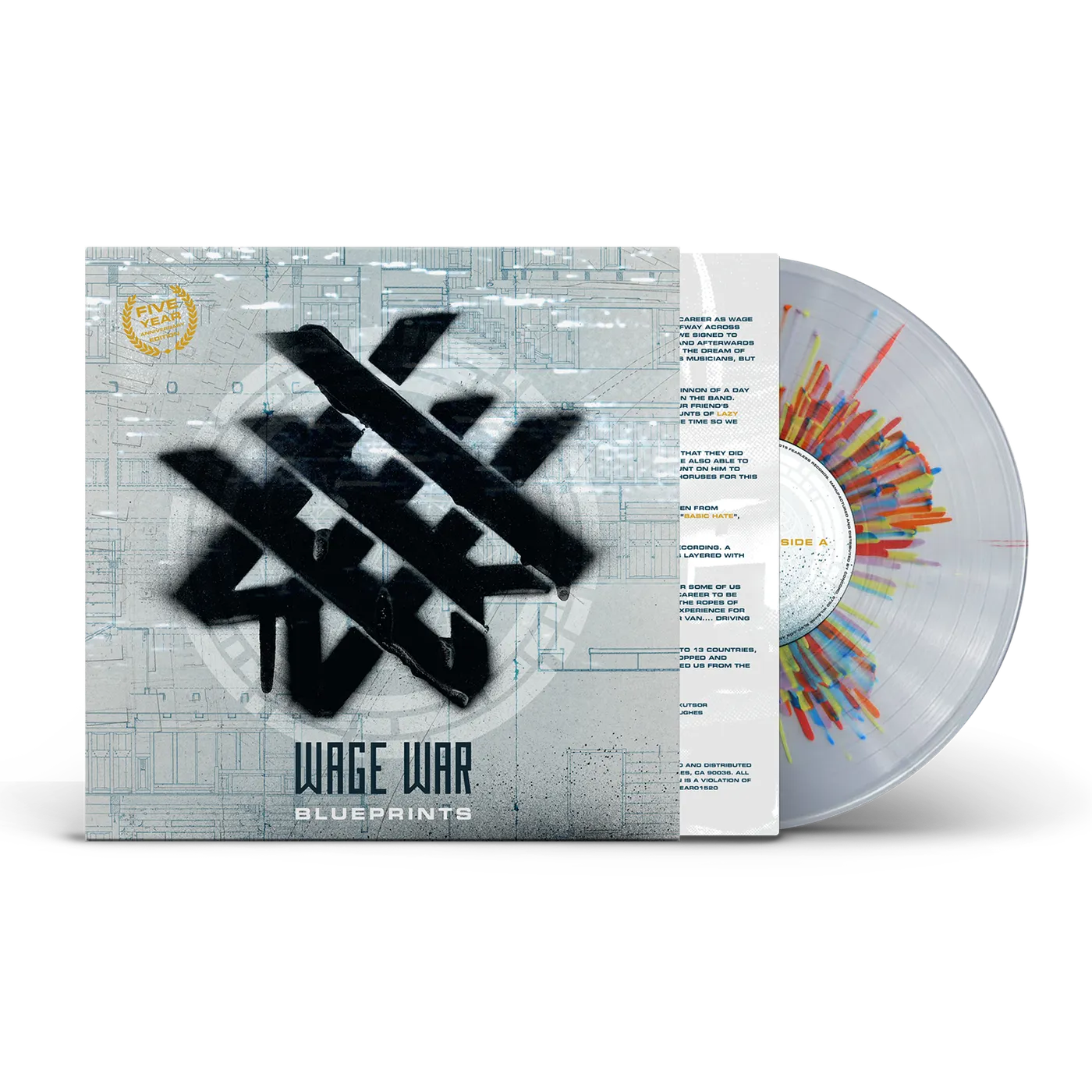 Wage War Blueprints (Anniversary Edition) Vinyl