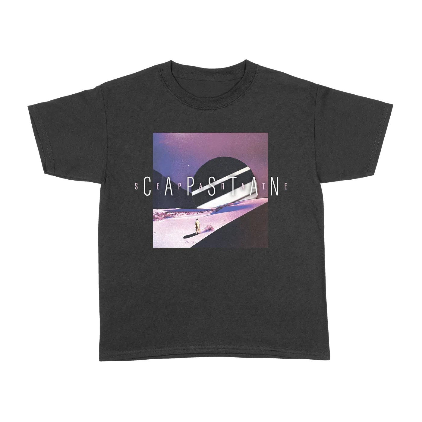 Capstan "Separate" Black T-Shirt