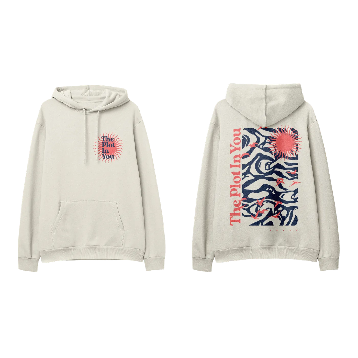 The Plot In You "Birds" Bone Hoodie