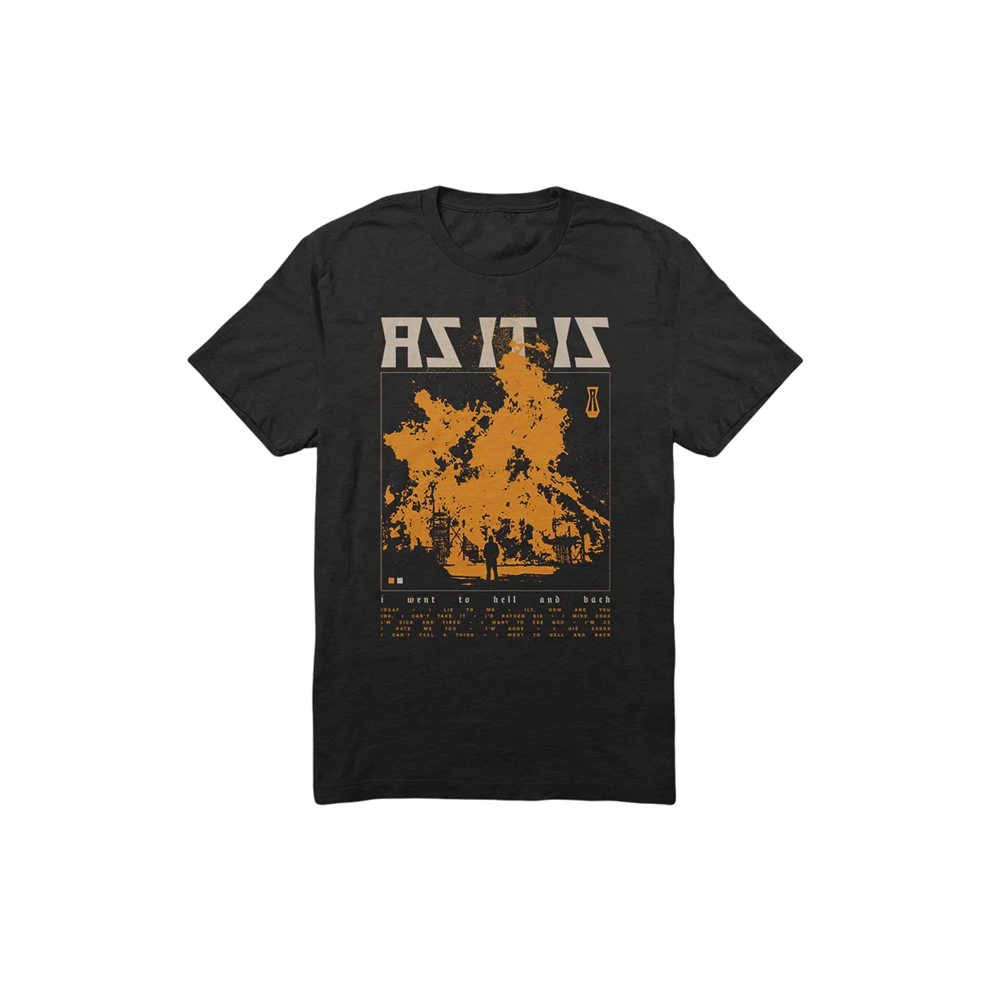 AS IT IS "Burning Hell" T-Shirt