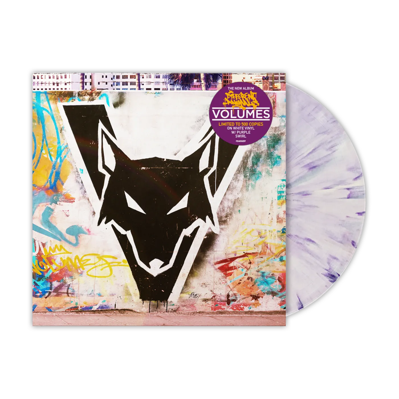 Volumes Different Animals White/Purple Swirl Vinyl