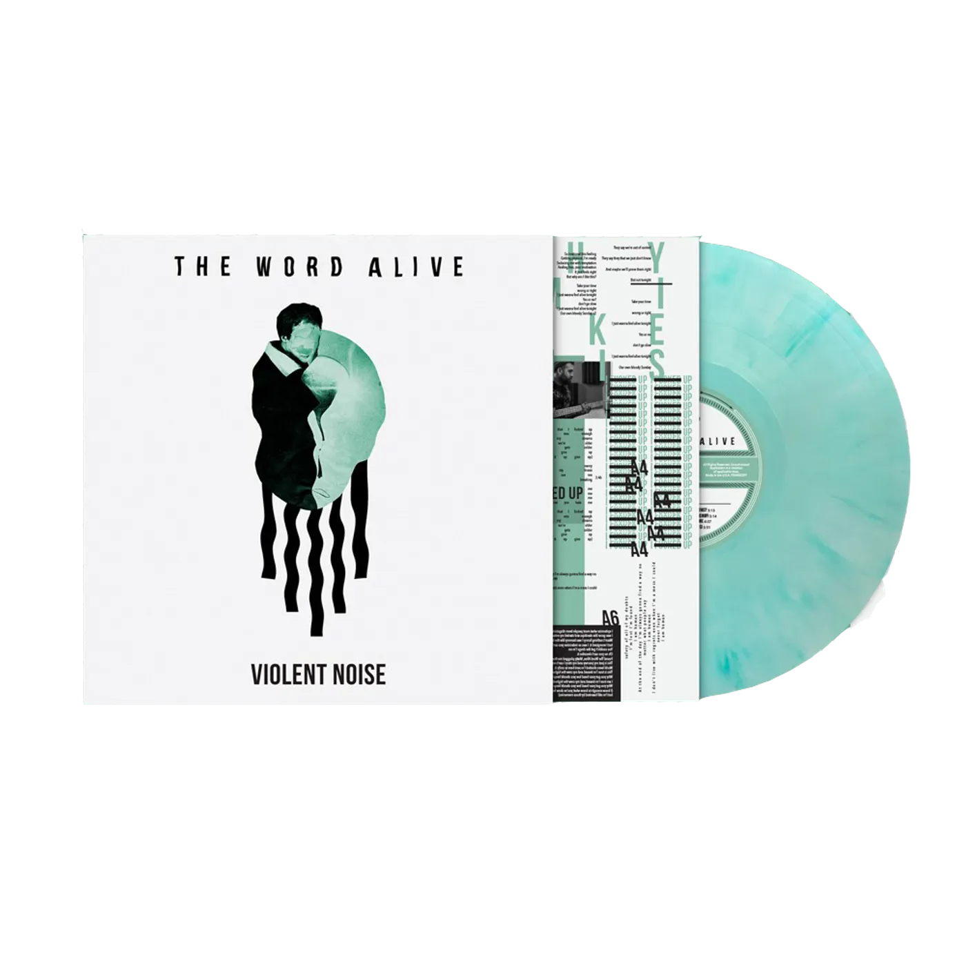 The Word Alive Violent Noise Limeade Vinyl