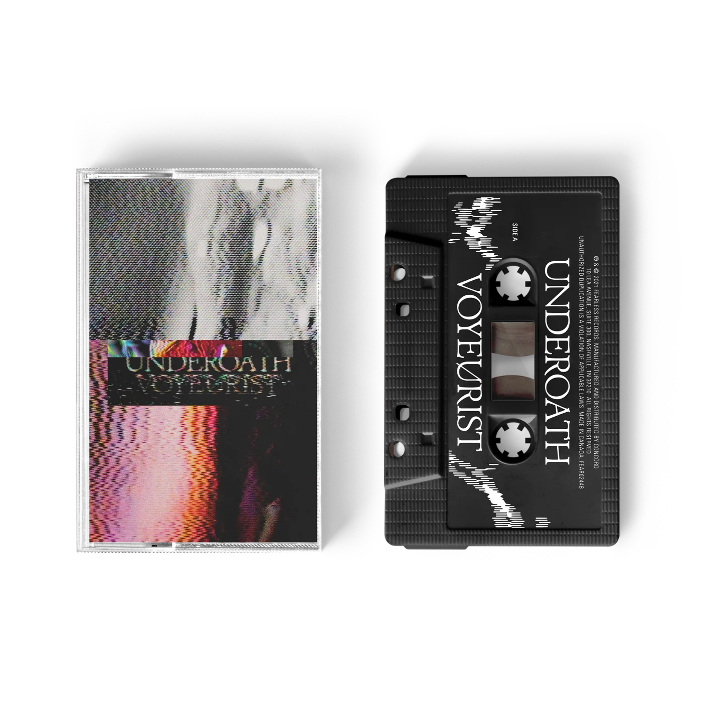 Underoath "Voyeurist" Black Sonic Cassette