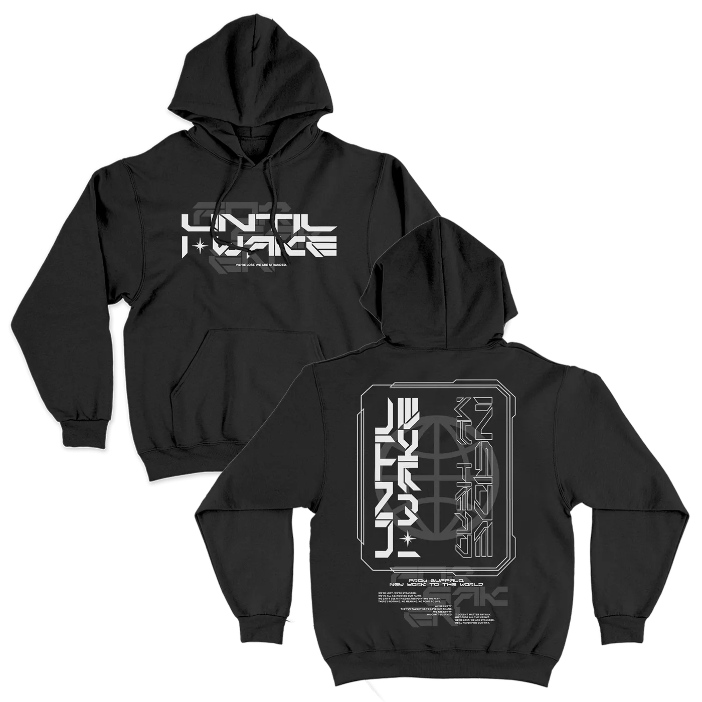 Until I Wake "Globe" Hoodie