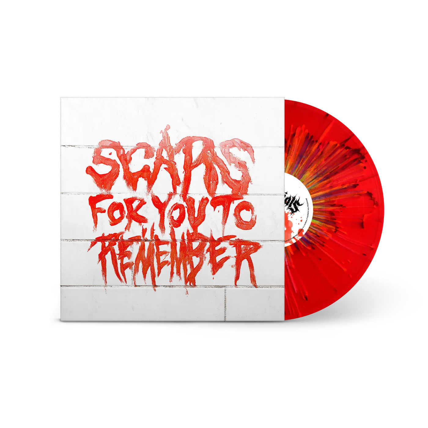 Varials "Scars For You To Remember" Translucent Red Splatter Vinyl