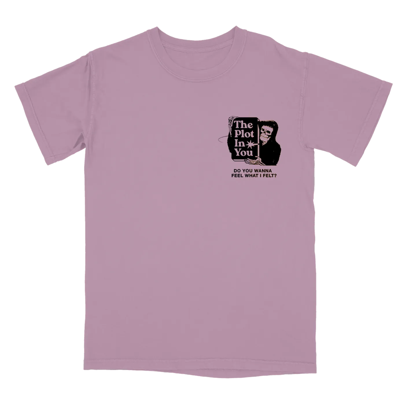 The Plot In You "Reaper Outline" Orchid T-Shirt