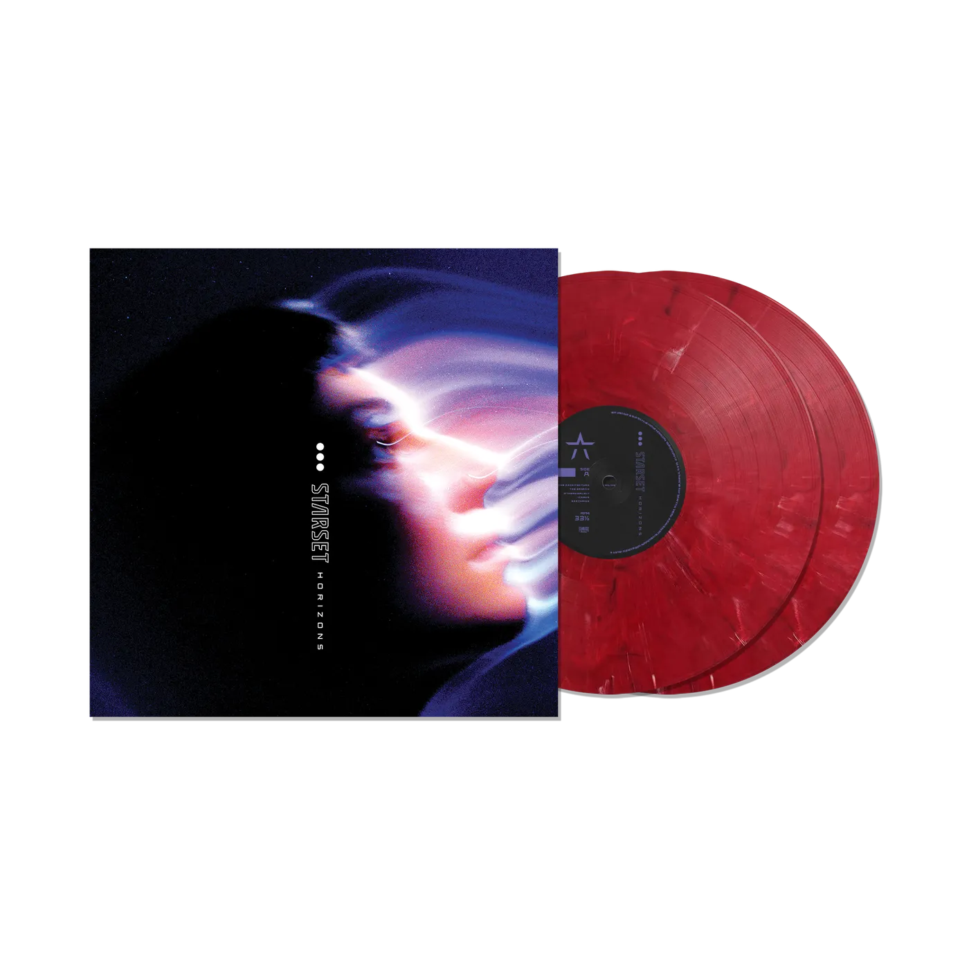 STARSET "Horizons" Opaque Red Marble Vinyl