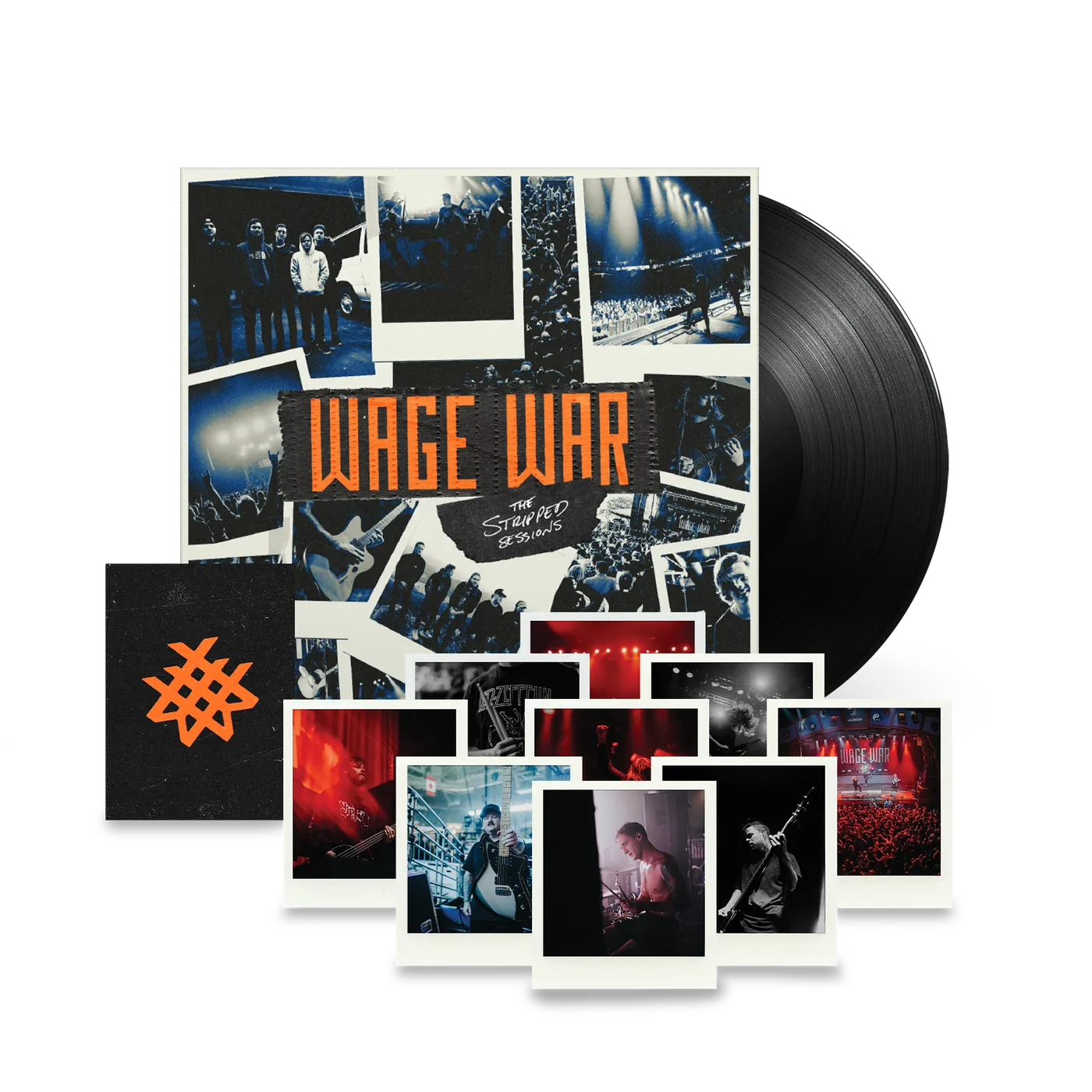 Wage War "The Stripped Sessions" Black Vinyl