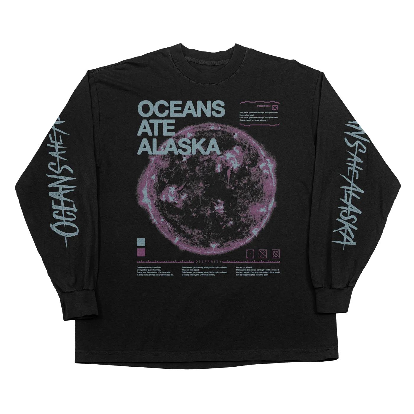 Oceans Ate Alaska "Nova" Long Sleeve T-Shirt