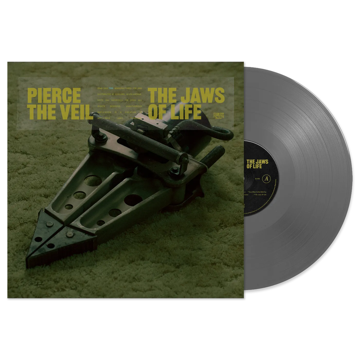 Pierce The Veil "The Jaws Of Life" Black Ice Vinyl