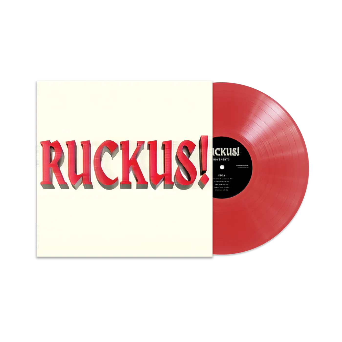 Movements "RUCKUS!" Ruby Vinyl