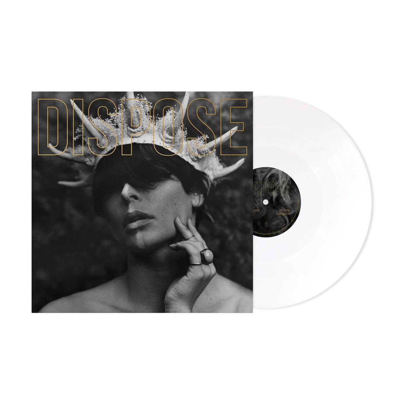 The Plot In You "DISPOSE (GOLD EDITION)" Opaque White Vinyl