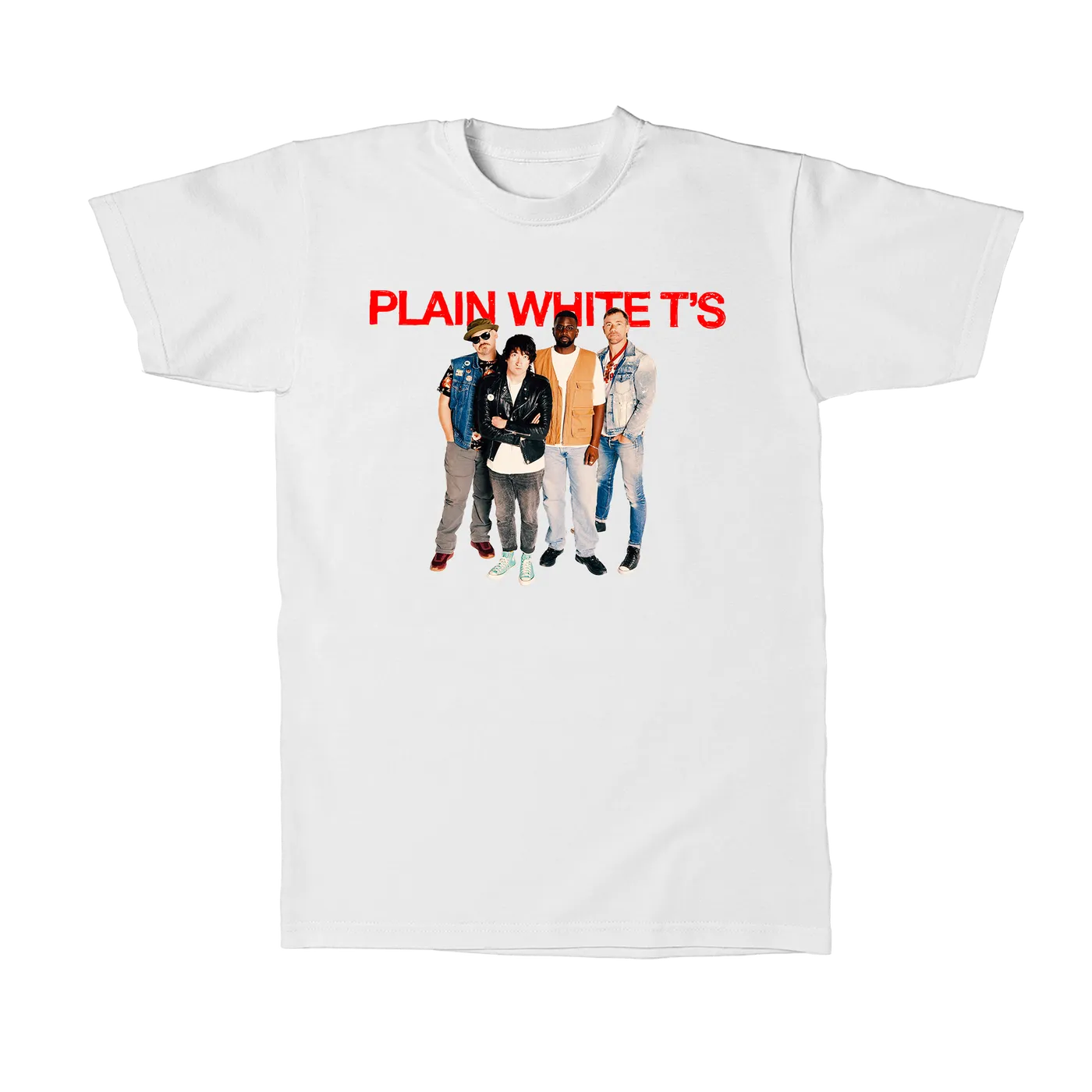 Plain White T's "23' White T Photo" T-Shirt