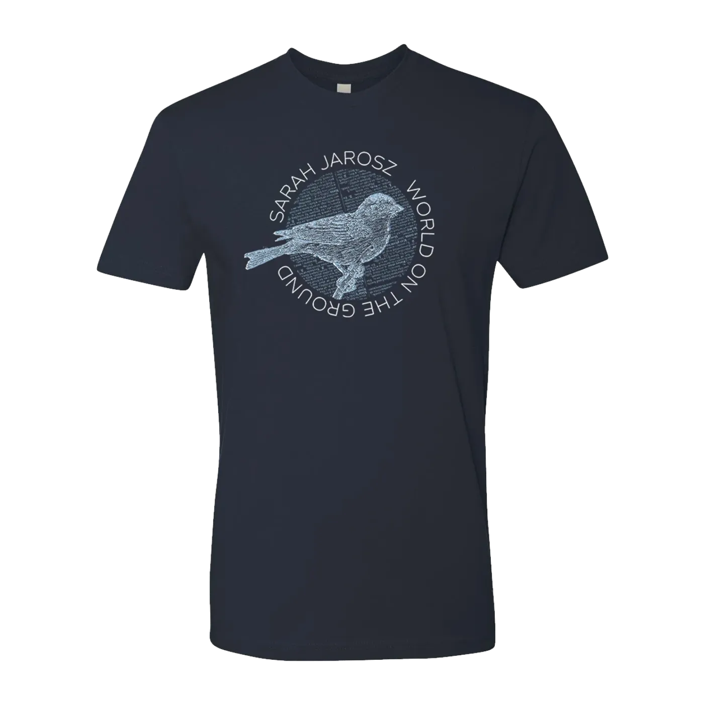 Sarah Jarosz Navy Bird Mens T-Shirt
