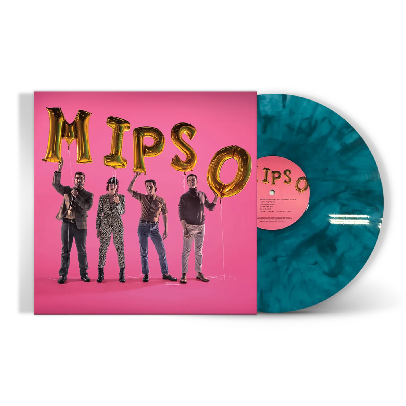 Mipso Sea Blue Marble Limited Edition Vinyl