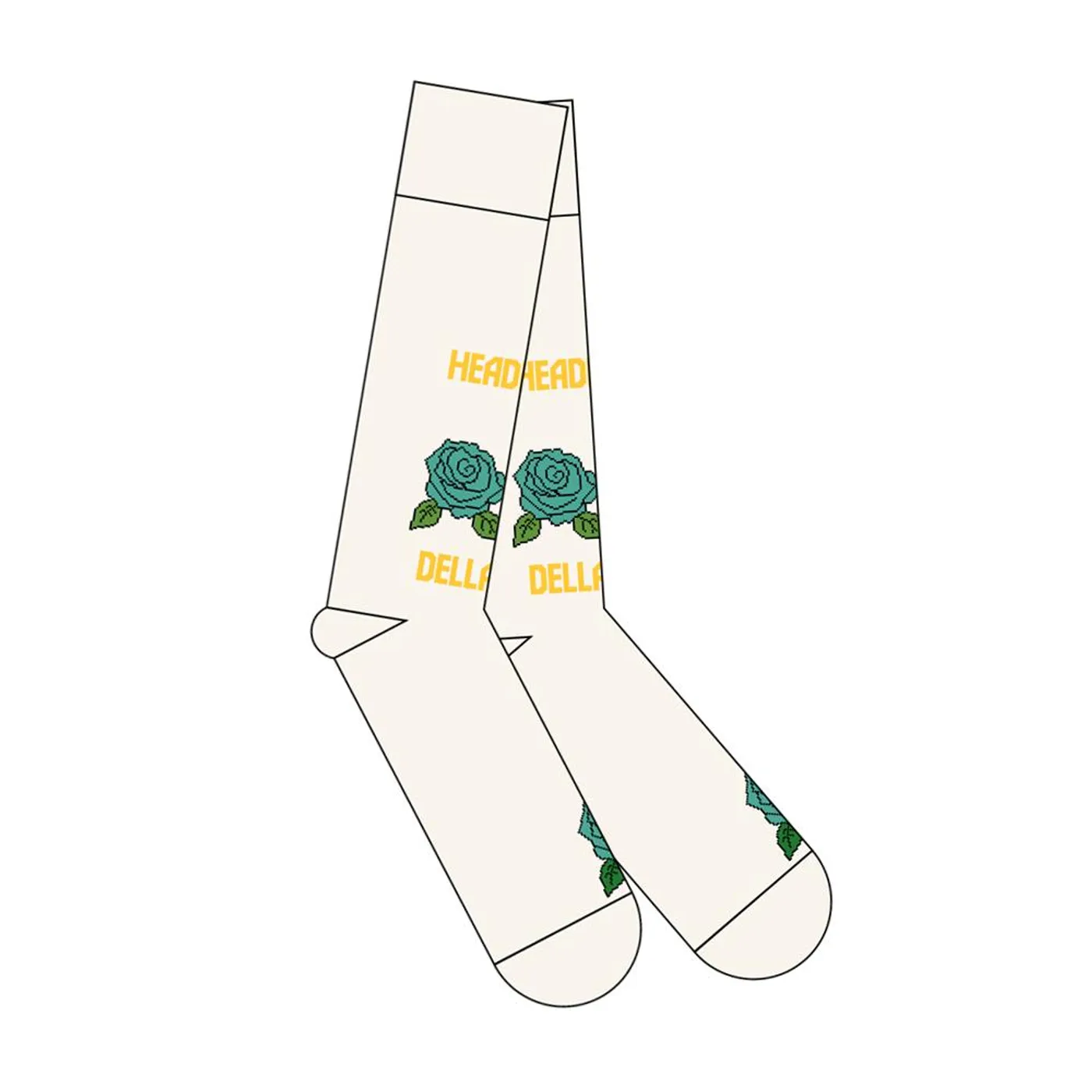 Della Mae Rose Socks