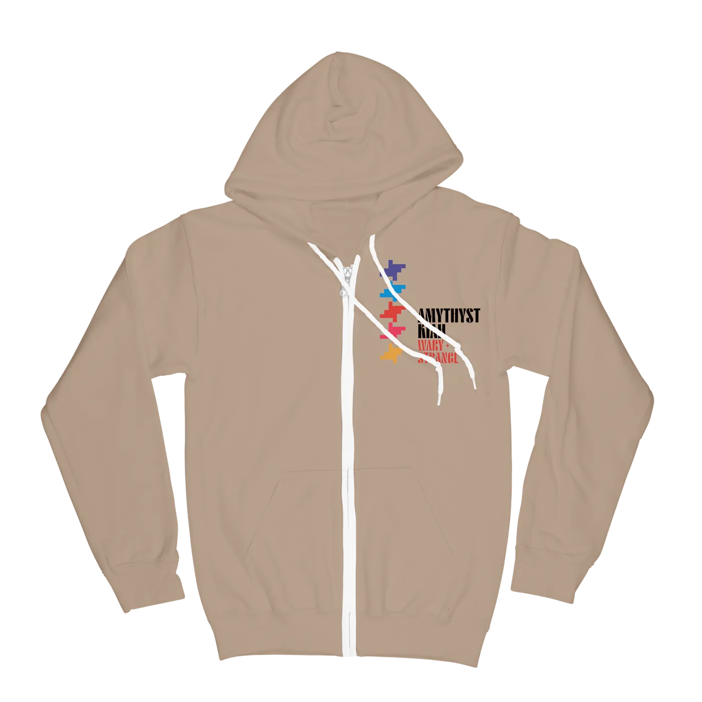 Amythyst Kiah "Wary + Strange" Sand Pixels Hoodie