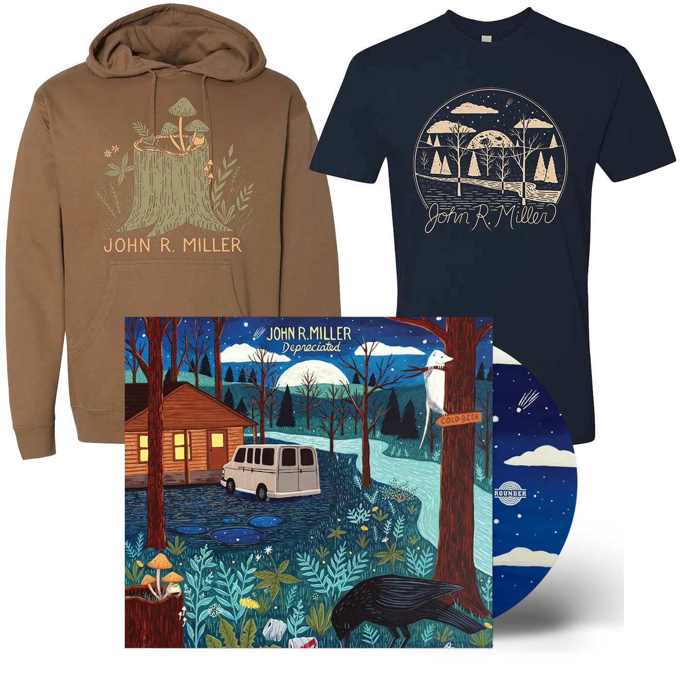 John R. Miller Shakedown Bundle w/ SIGNED or UNSIGNED "Depreciated" CD