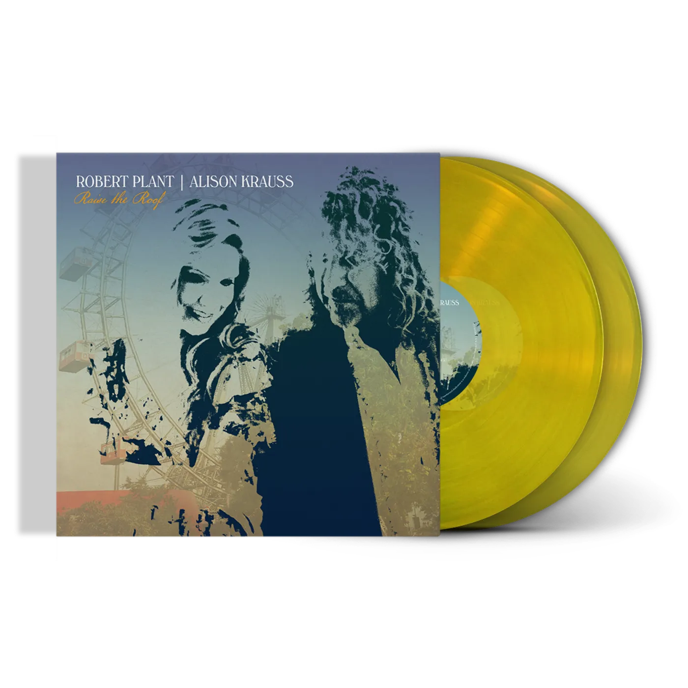 Robert Plant / Alison Krauss Limited Edition "Raise The Roof" Transparent Yellow 2xLP (Only 1500 Available Worldwide) (Vinyl)