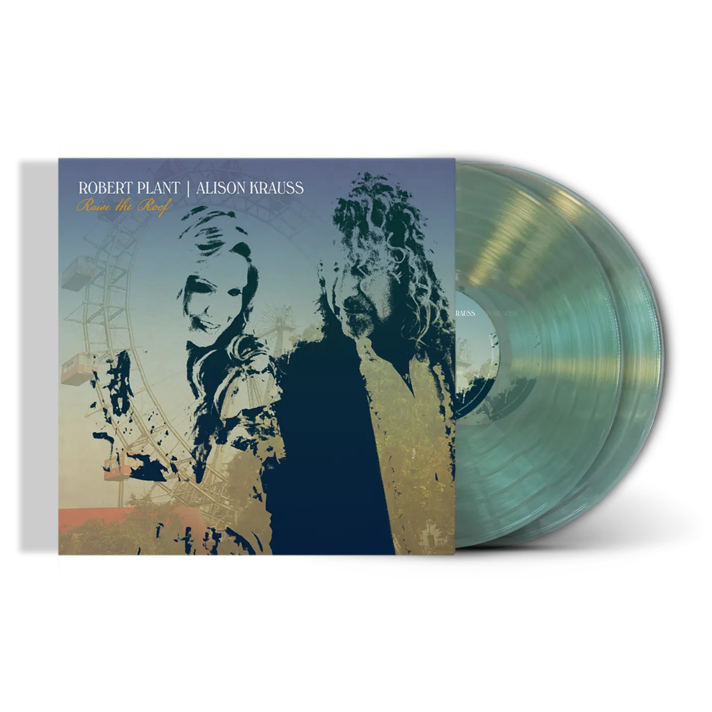Robert Plant / Alison Krauss Limited Edition "Raise The Roof" Coke Bottle Clear 2xLP (Only 1500 Available Worldwide) (Vinyl)