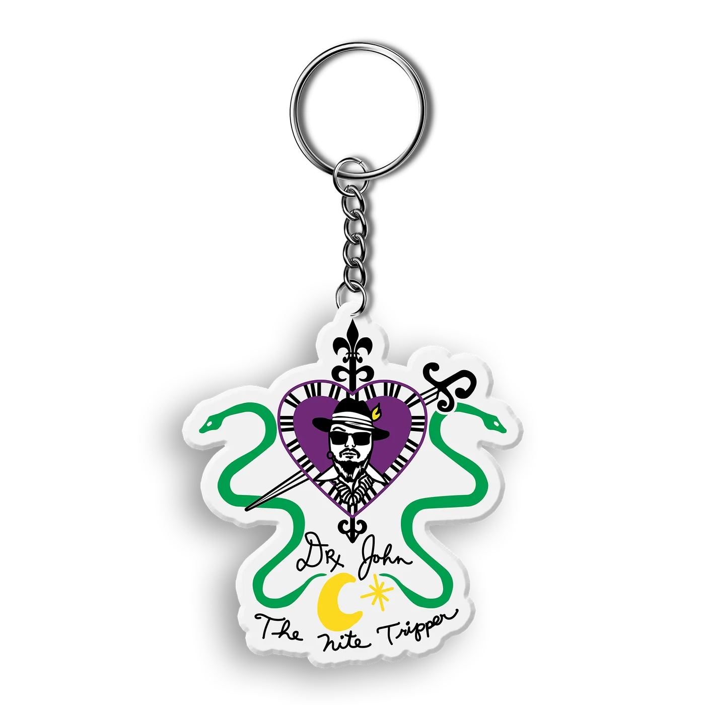 Dr. John Nite Tripper Keychain