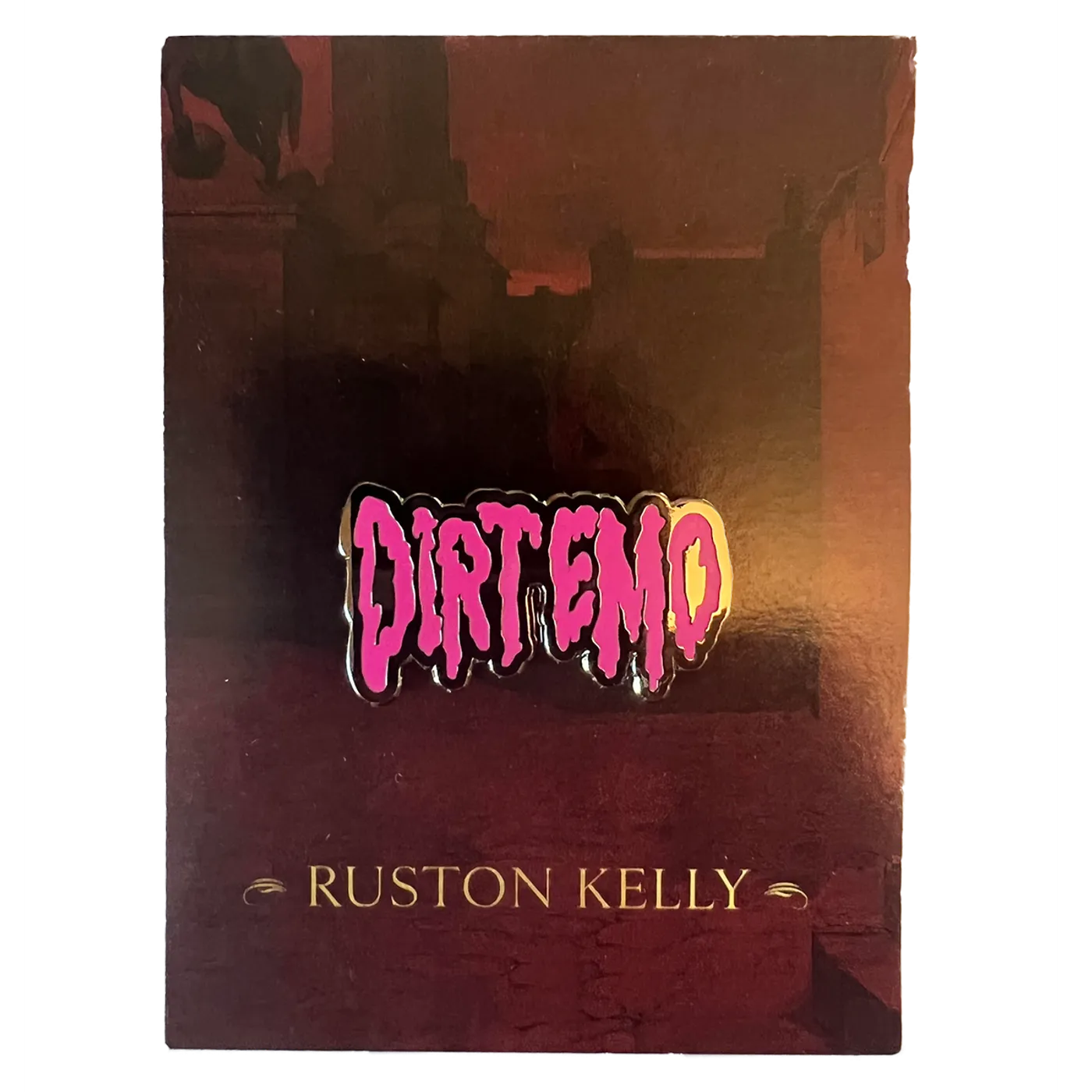 Ruston Kelly Dirt Emo Enamel Pin