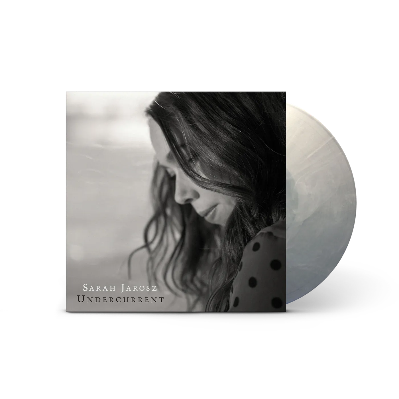 Sarah Jarosz Undercurrent Limited Edition Metallic Silver w/ White Swirl LP (Vinyl)