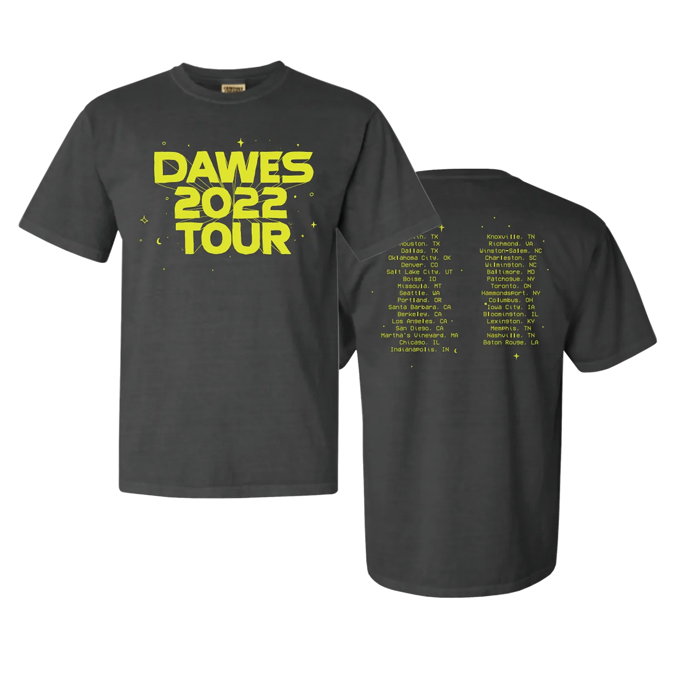 Dawes 2022 Tour Tee