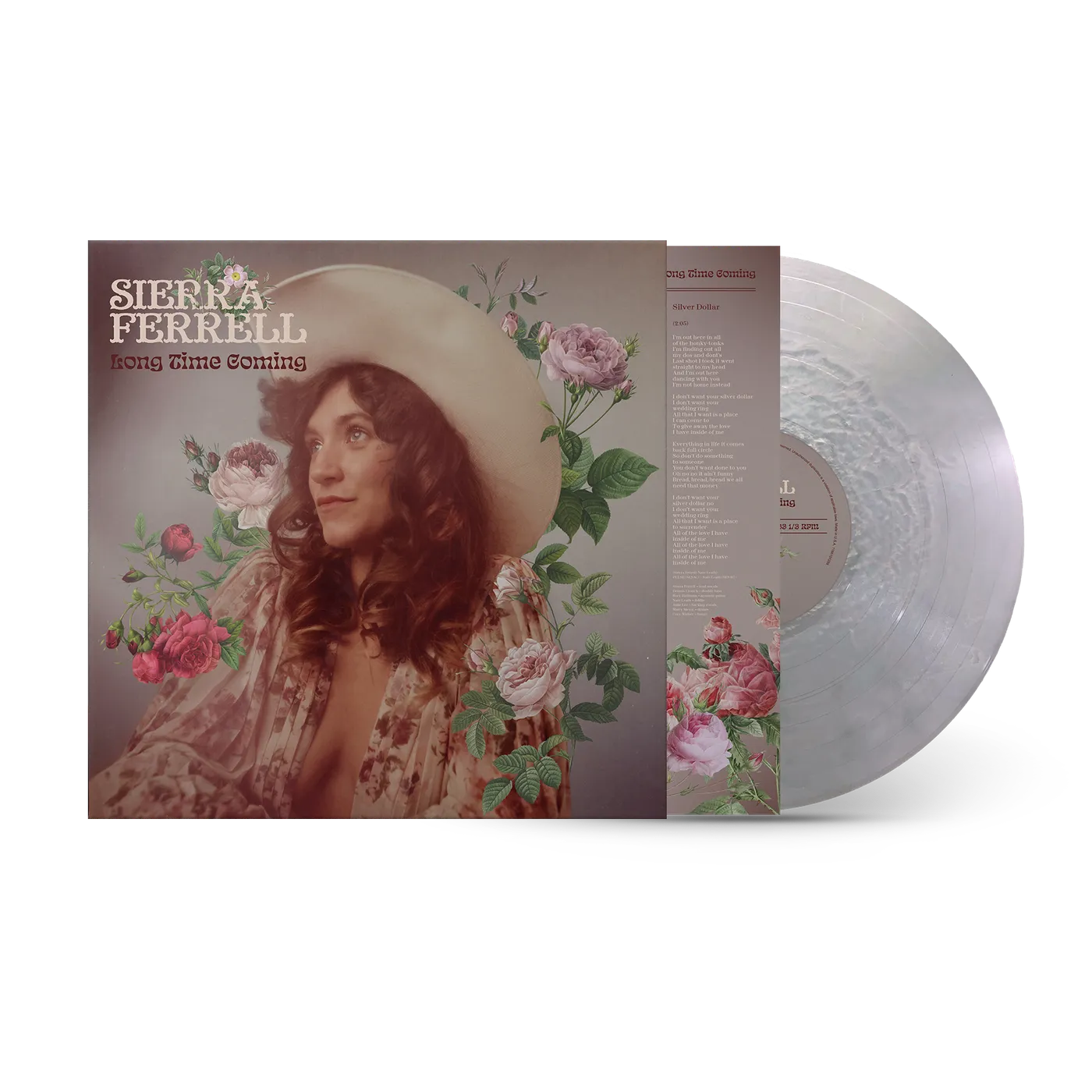 Sierra Ferrell “Long Time Coming” Limited Edition Silver Dollar Vinyl