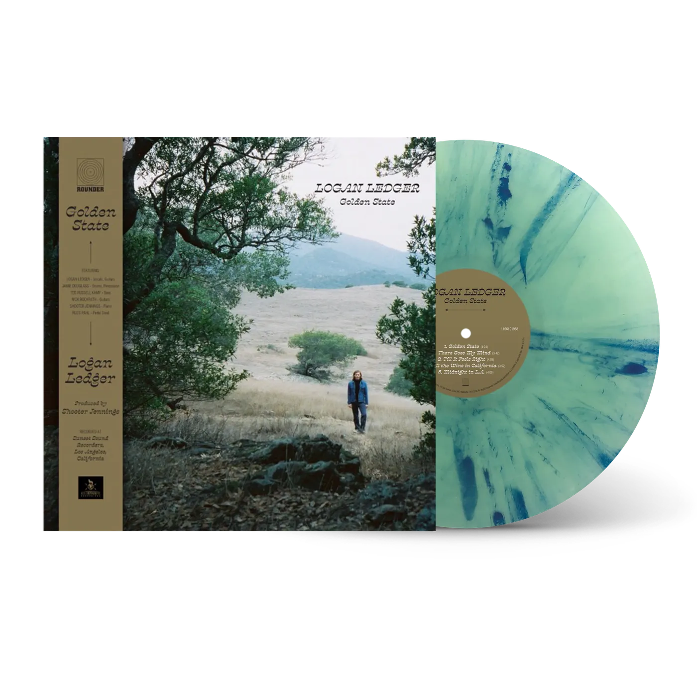 Logan Ledger Golden State Limited Edition "Misty Morning Marble" Vinyl