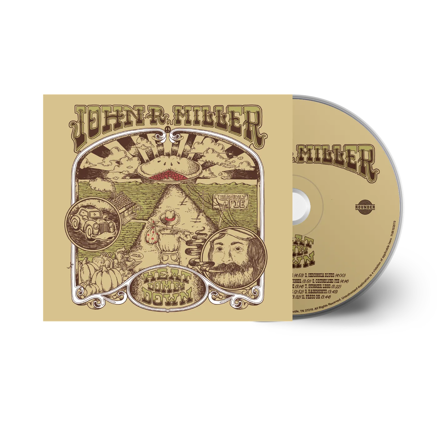 John R. Miller Heat Comes Down CD