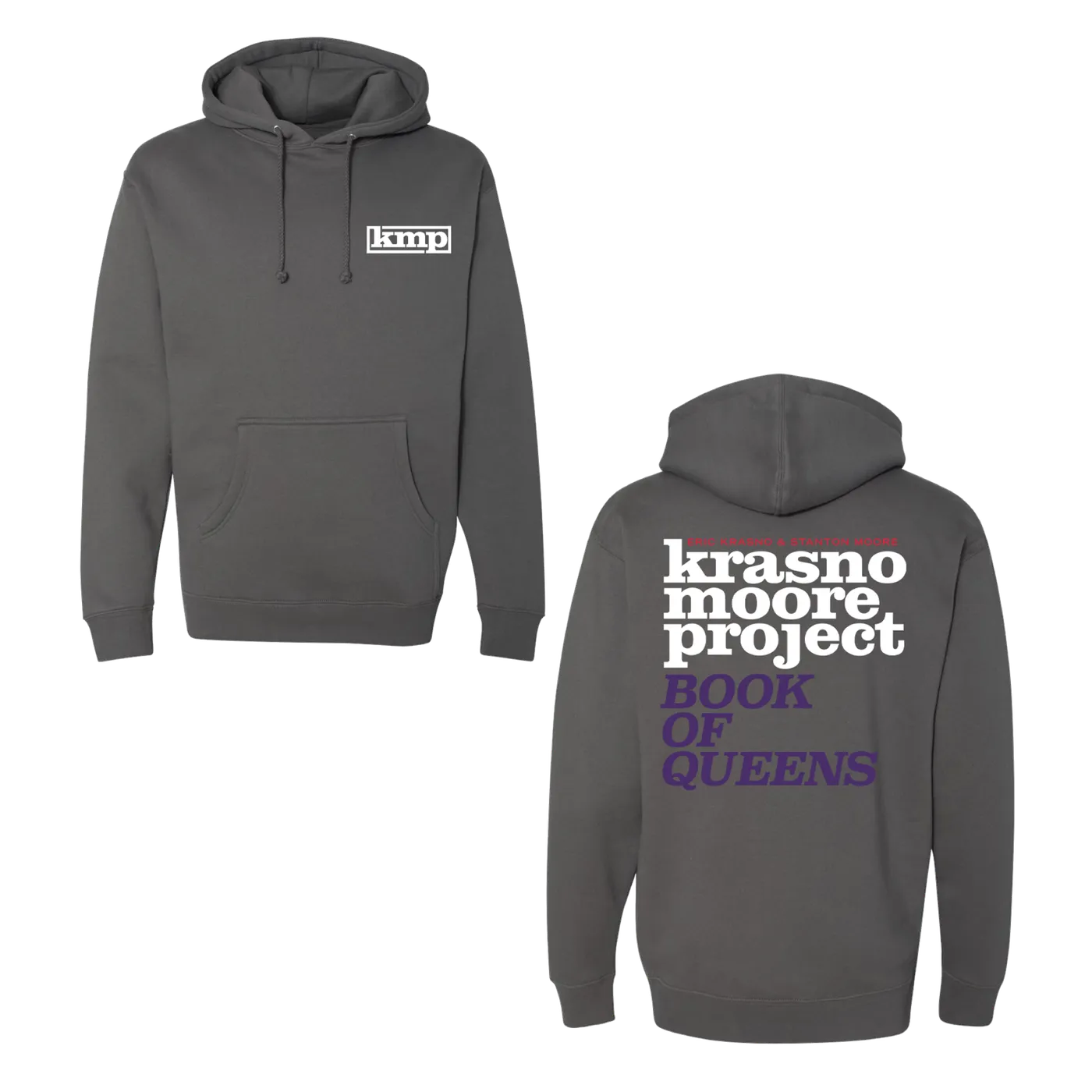 Eric Krasno Book Of Queens Grey Hoodie