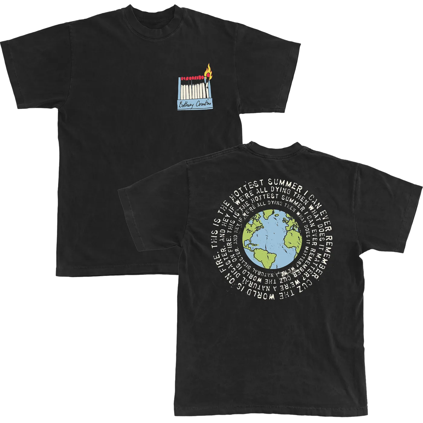 Bethany Cosentino Natural Disaster Spiral Tee