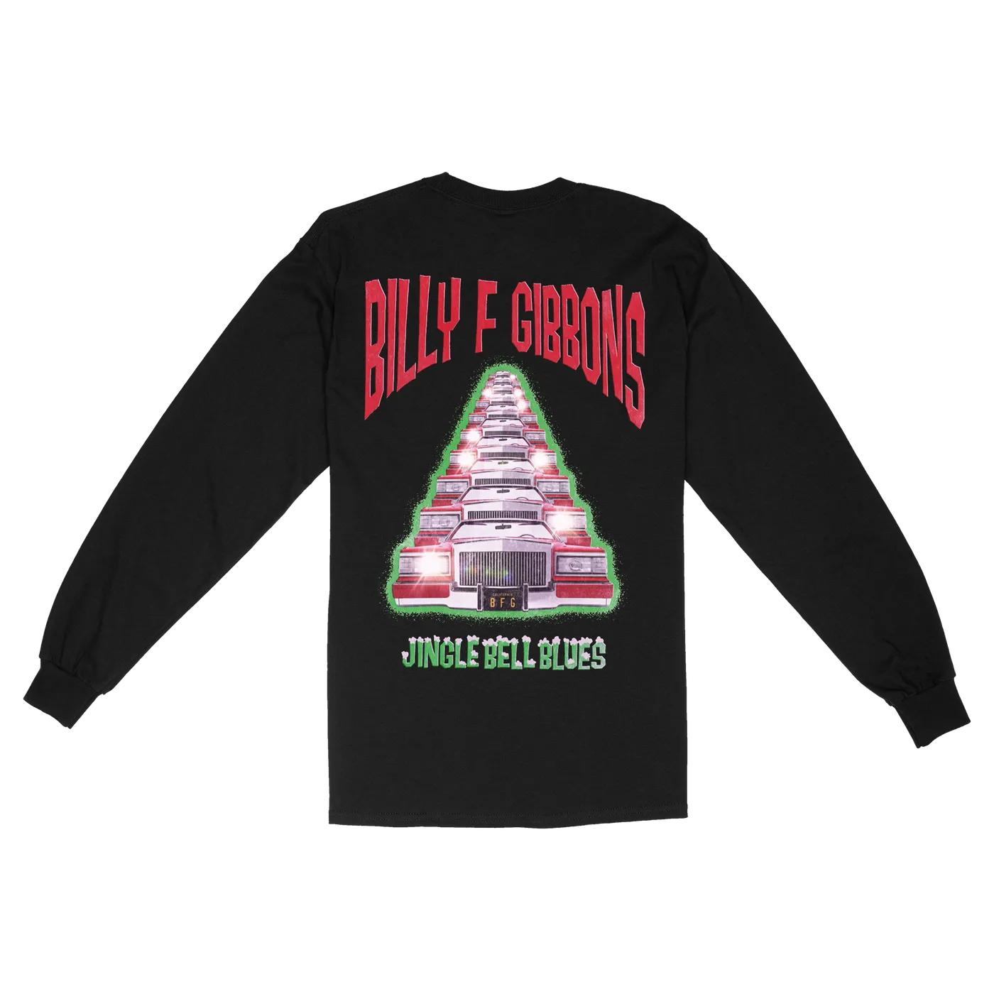 Billy Gibbons "Jingle Bell Blues" Long Sleeve Tee