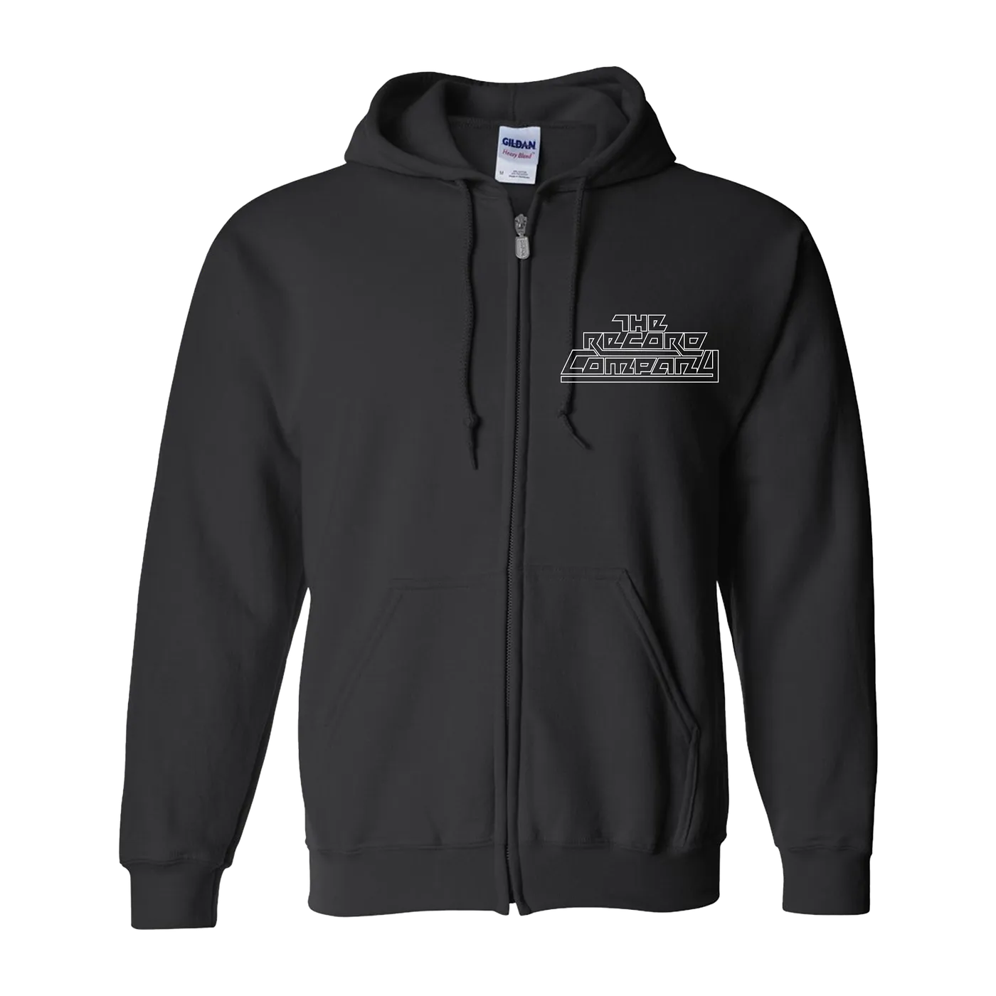 The Record Company "Play Loud" Black Zip Up Hoodie