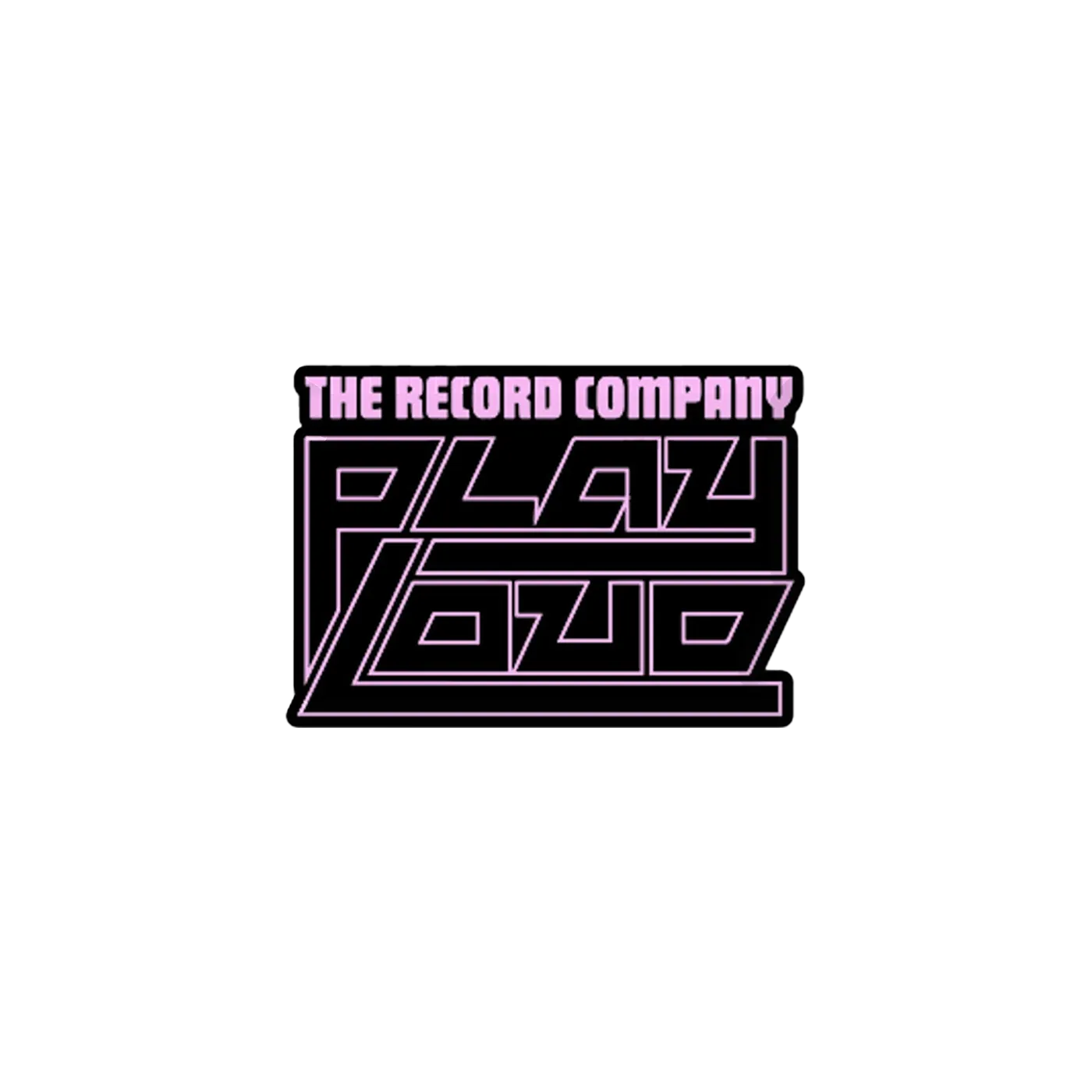 The Record Company "Play Loud" Enamel Pin