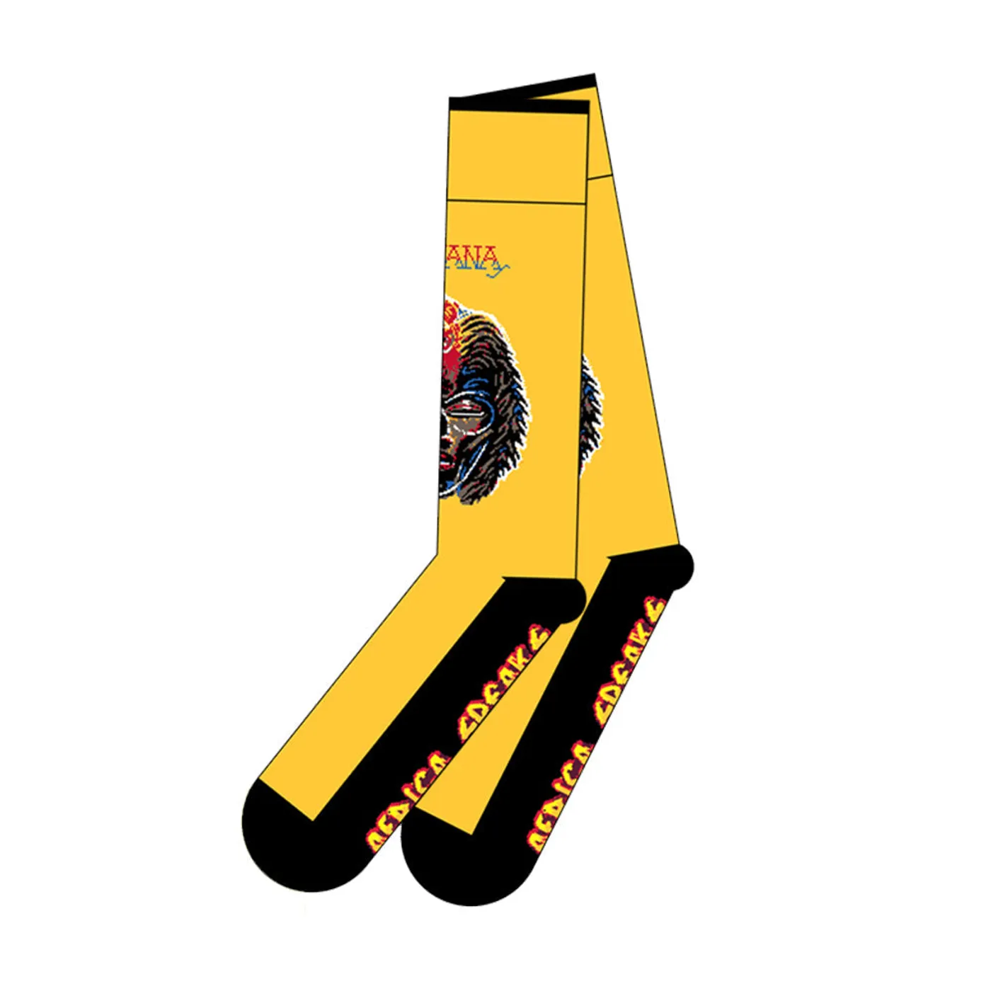 Santana Africa Speaks Sunflower Socks