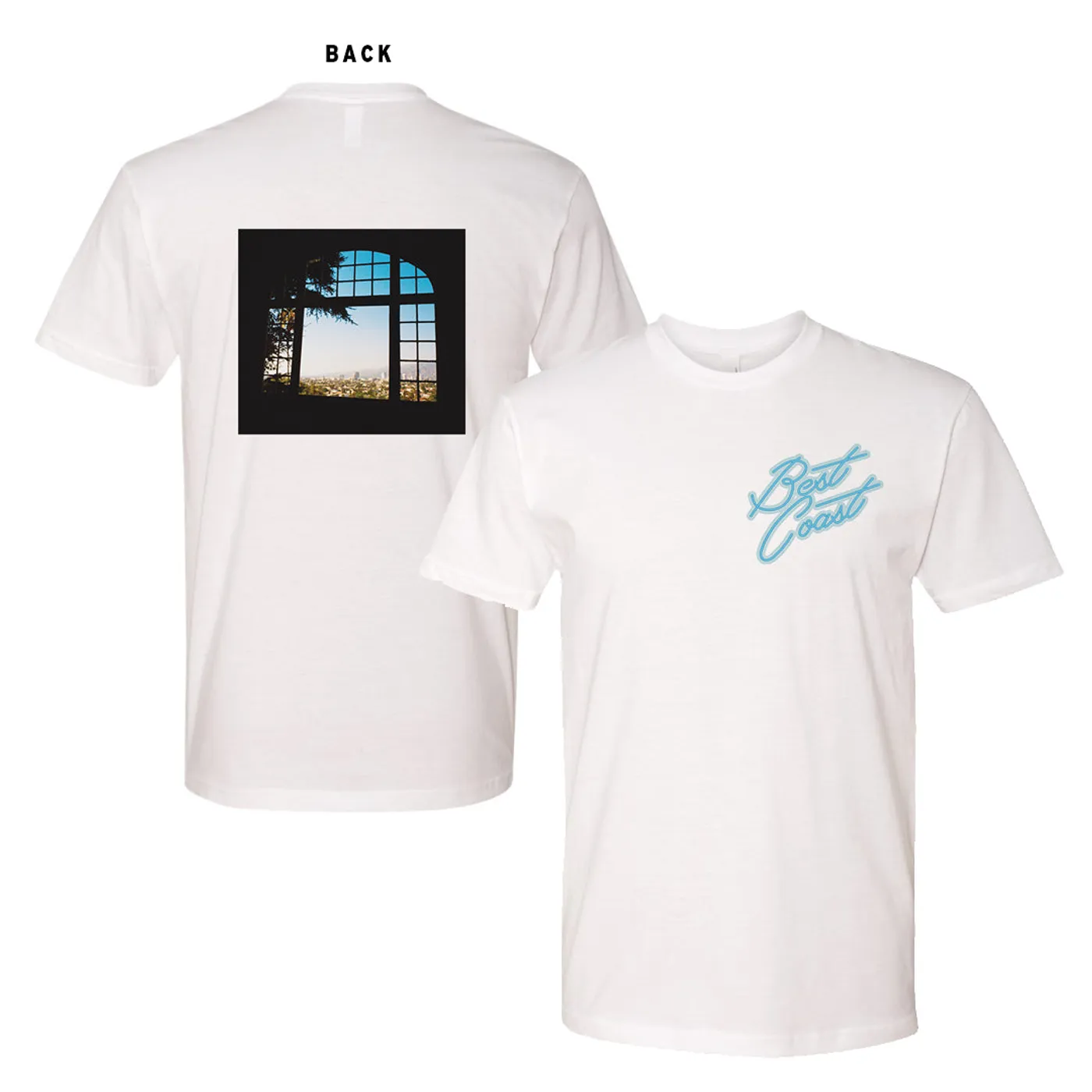 Best Coast Always Tomorrow Album Cover White Tee