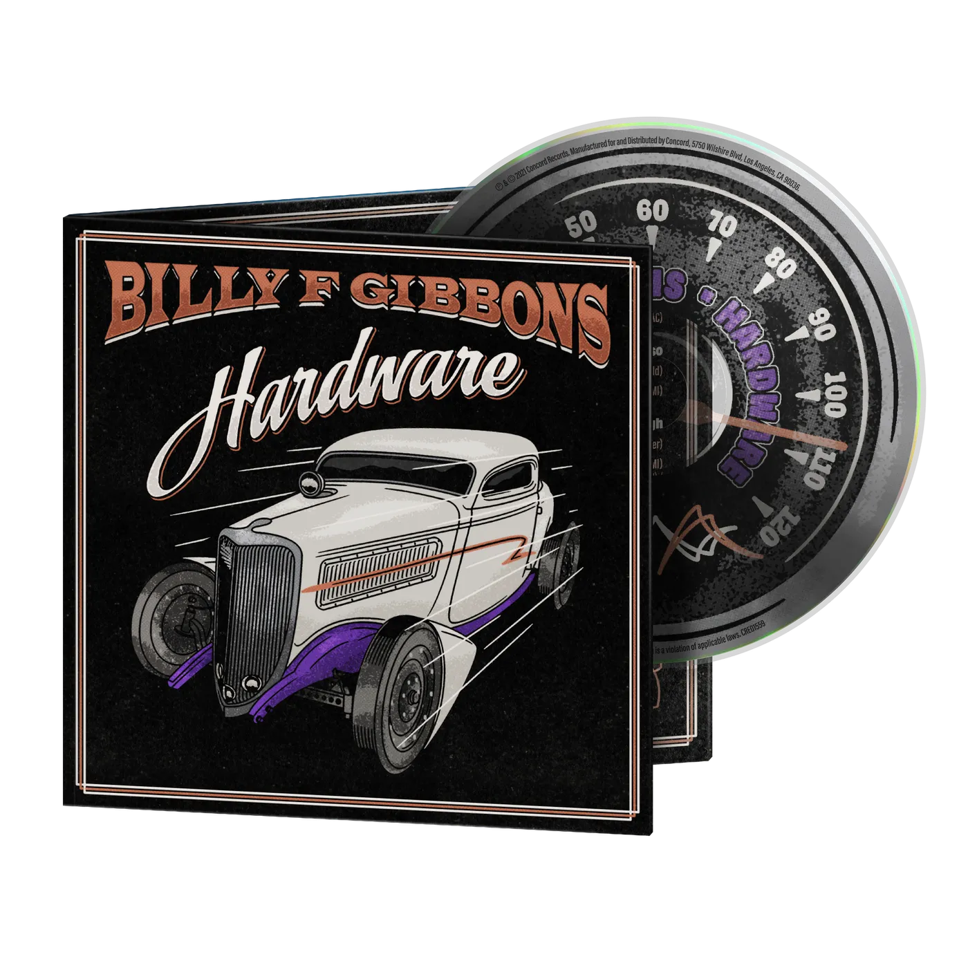 Billy F Gibbons Hardware SIGNED or UNSIGNED CD