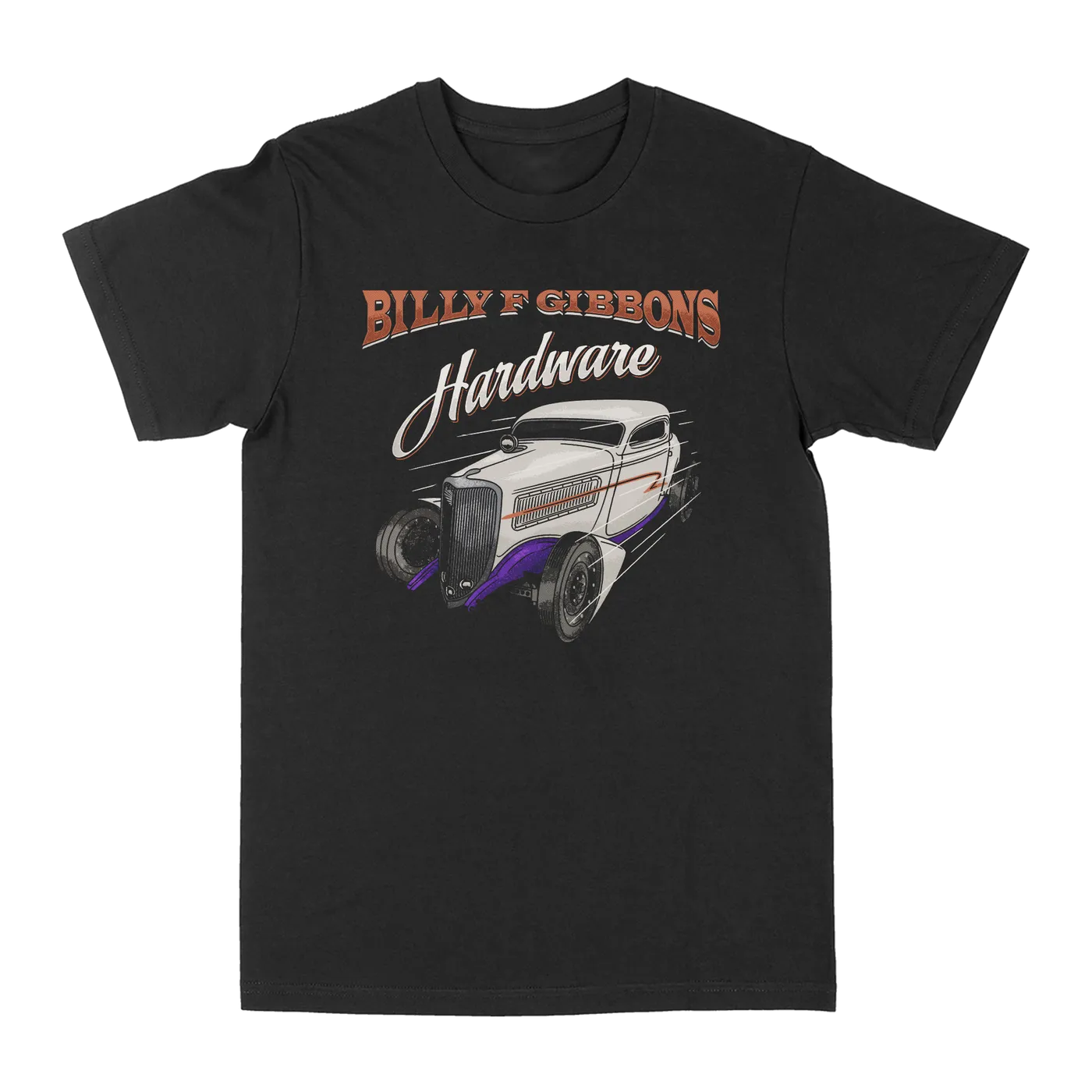 Billy Gibbons Hardware Album Cover Black Unisex Tee