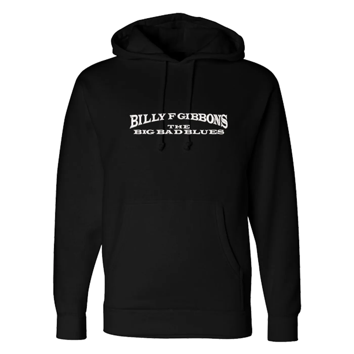 Billy F Gibbons The Big Bad Blues Embroidered Black Hoodie