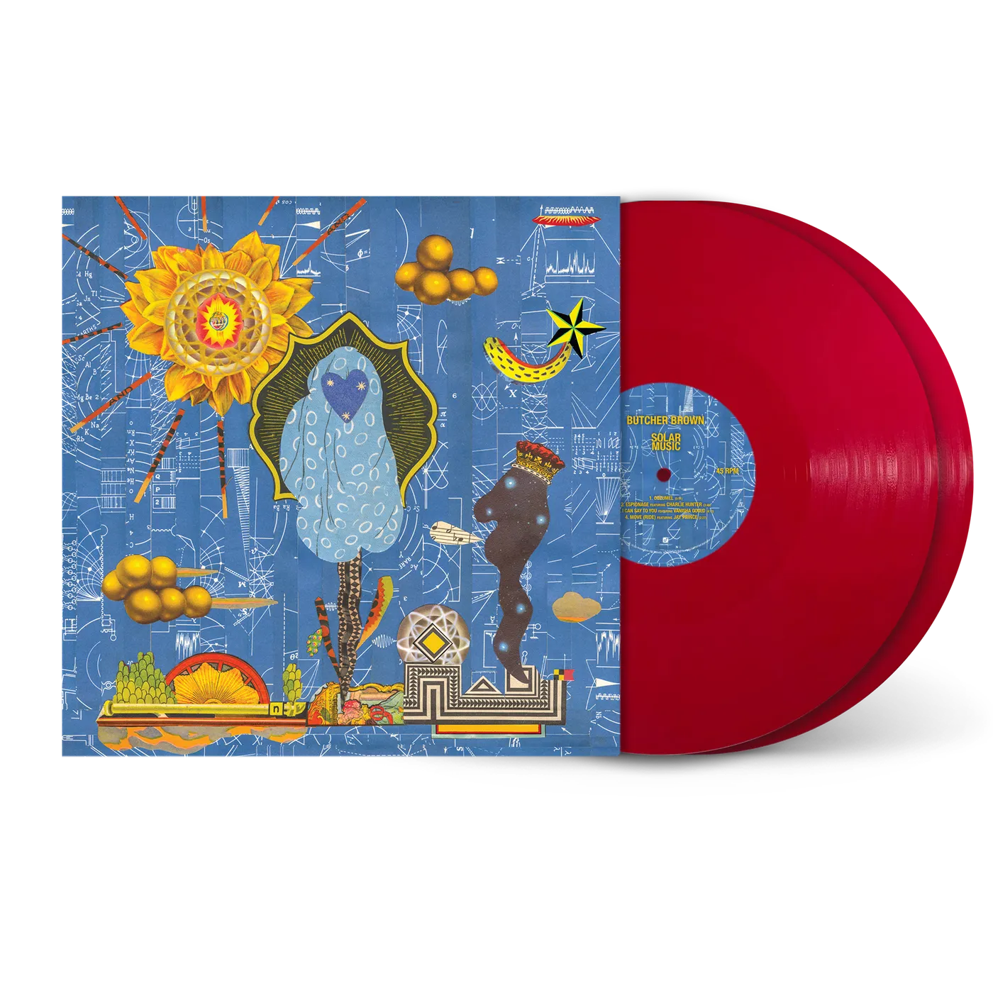 Butcher Brown Solar Music Limited Edition "Solar Red" 2xLP (Vinyl)