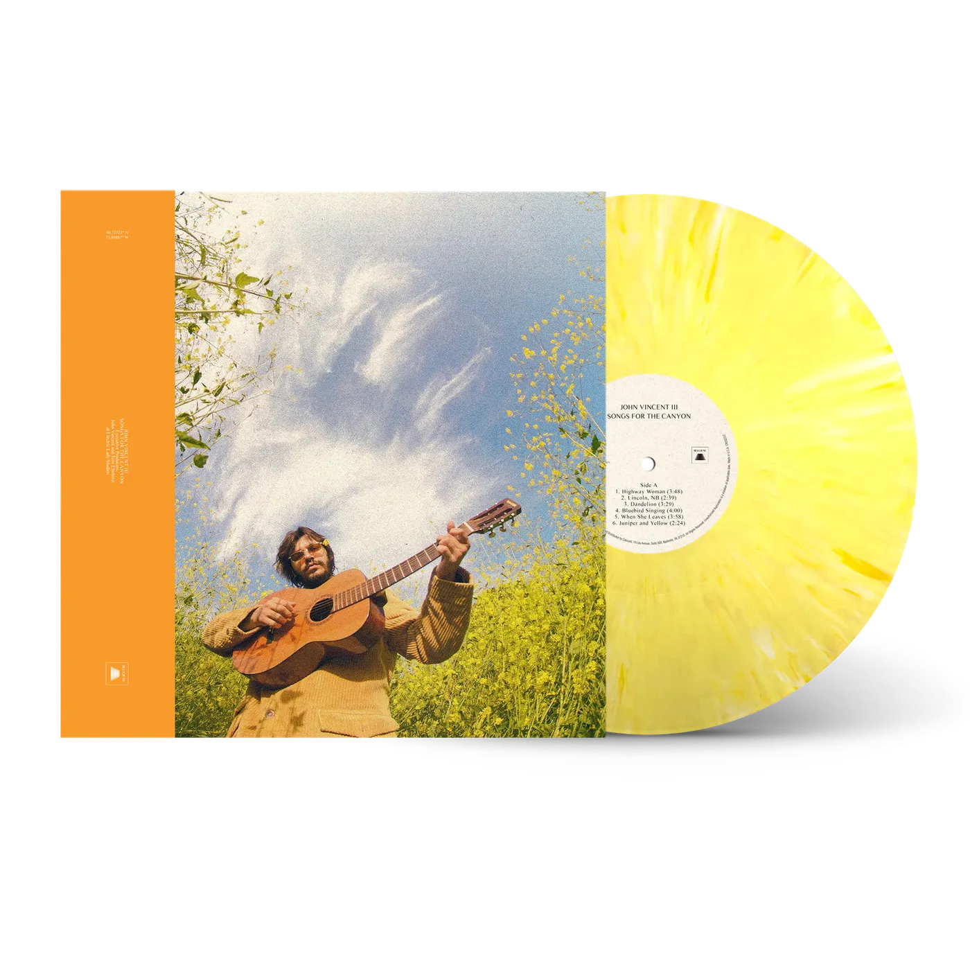 John Vincent III Songs For the Canyon Limited Edition "Pappus & Flower" Vinyl (Signed or Unsigned)