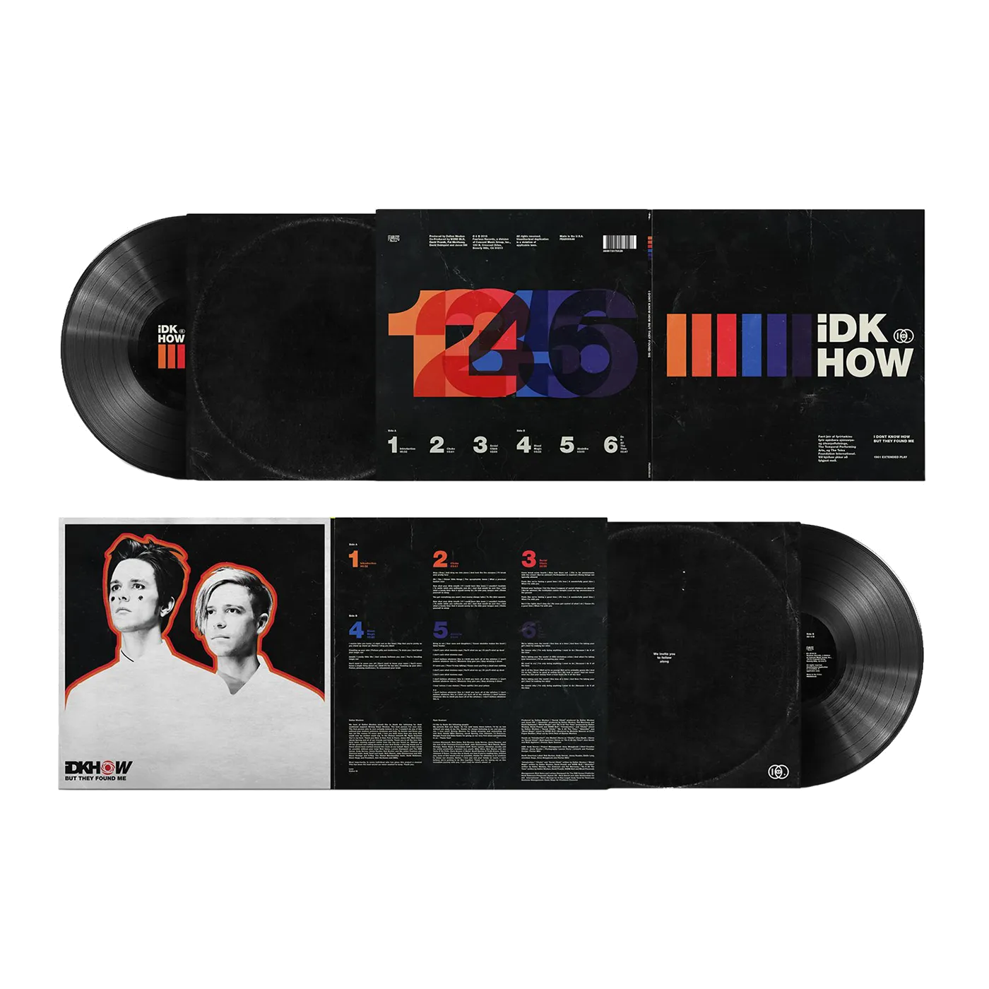 I DONT KNOW HOW BUT THEY FOUND ME 1981 Extended Play Vinyl