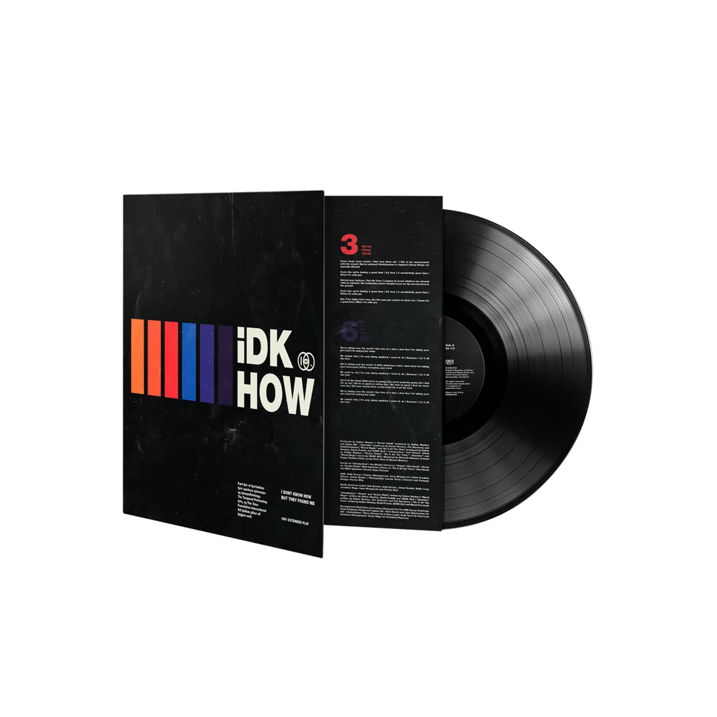 I DONT KNOW HOW BUT THEY FOUND ME 1981 Extended Play Vinyl