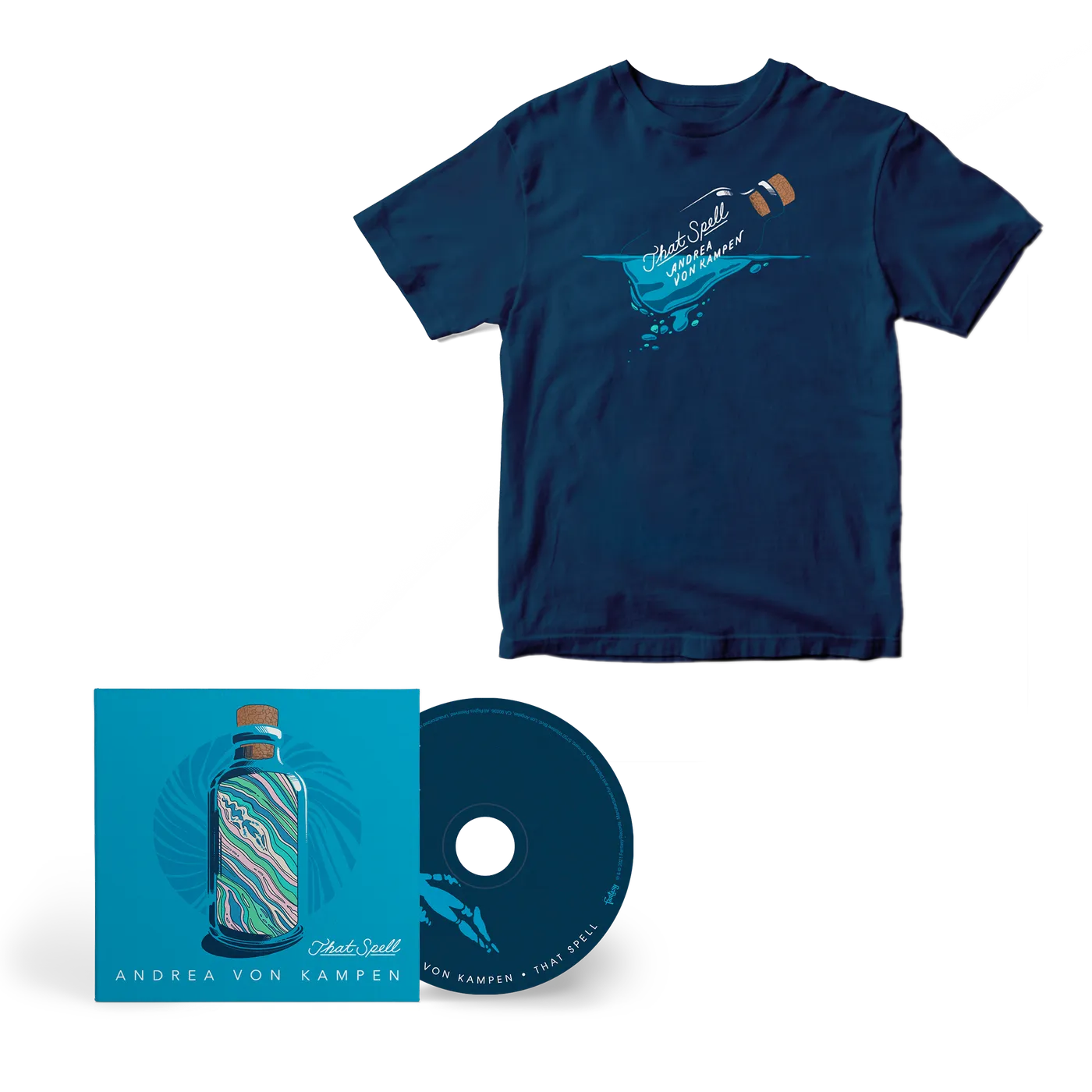 Andrea von Kampen That Spell Album + T-Shirt Bundle