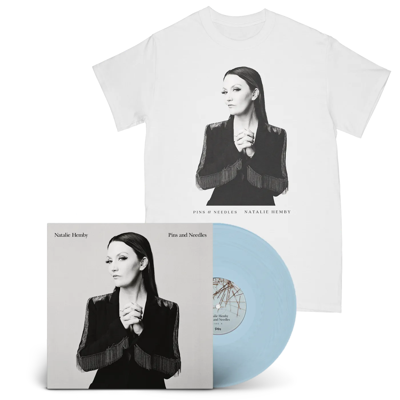Natalie Hemby Pins And Needles Album + T-Shirt Bundle