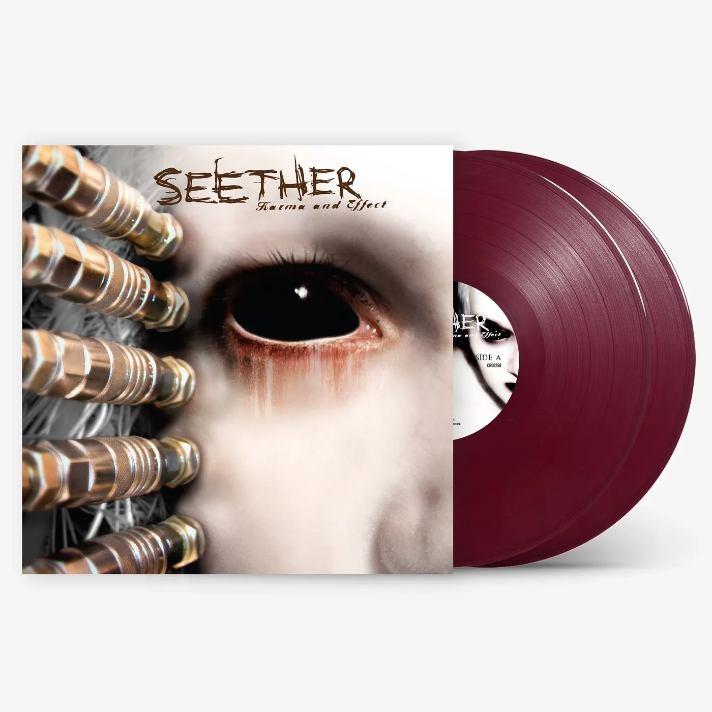 Seether Karma and Effect (Burgundy Opaque 2-LP) (Vinyl)