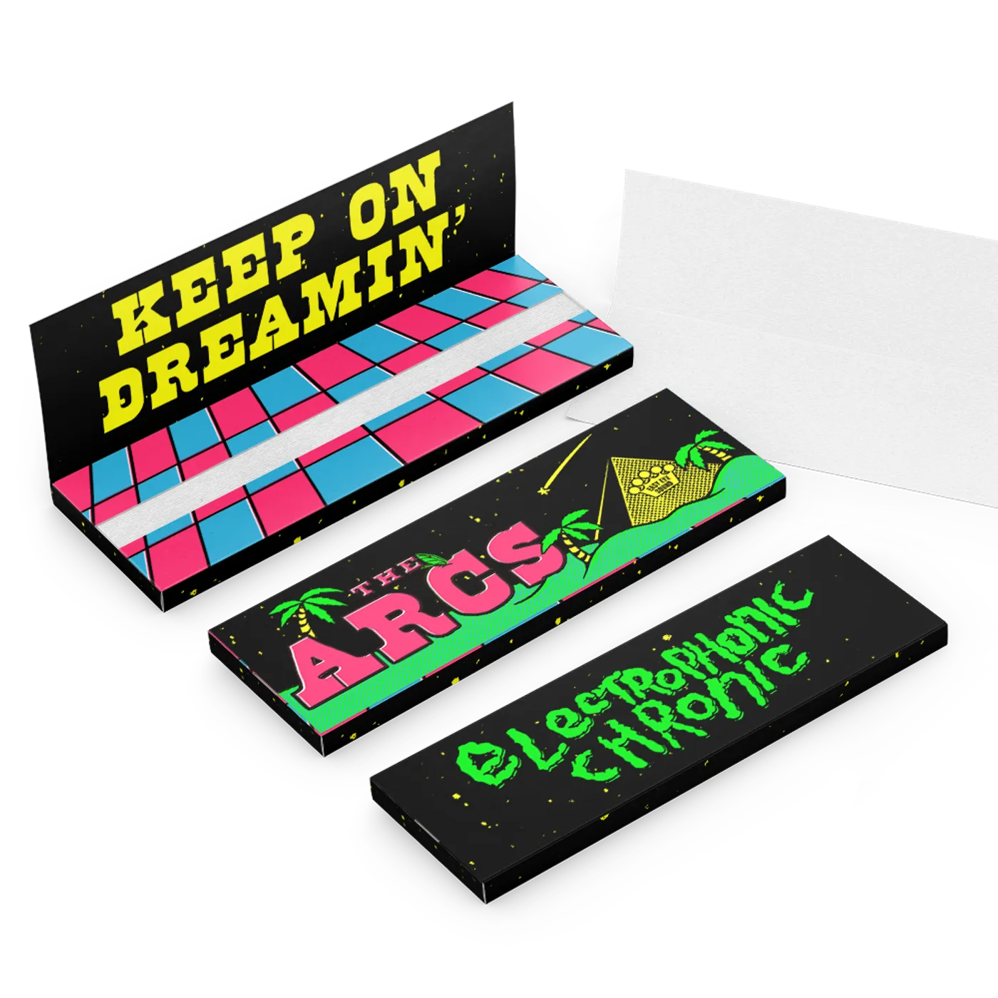 The Arcs Chronic Merch Bundle [Rolling Papers, Rolling Tray, and Lighter Case]